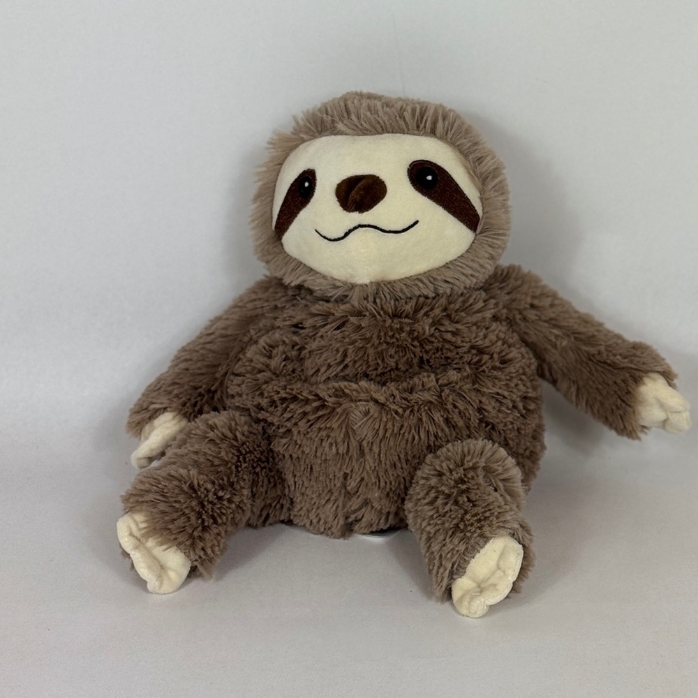 Warmies Reheatable Weighted Sloth 14” Lavendar Scented